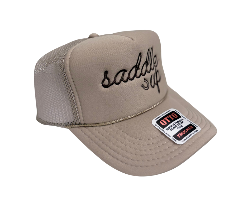 Saddle Up Rope Embroidered Hat
