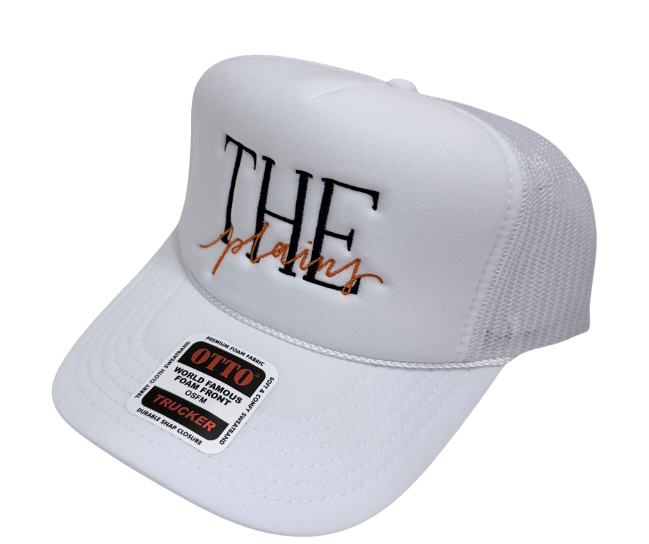 The Plains White Embroidered Hat