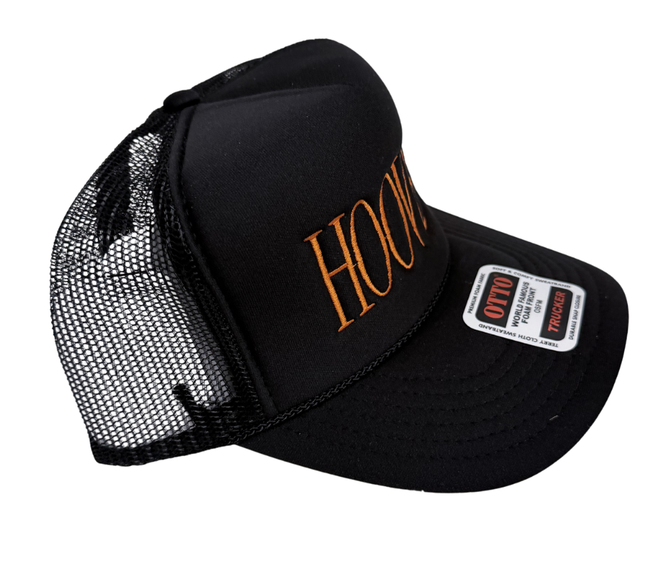 Hoover Black Embroidered Hat