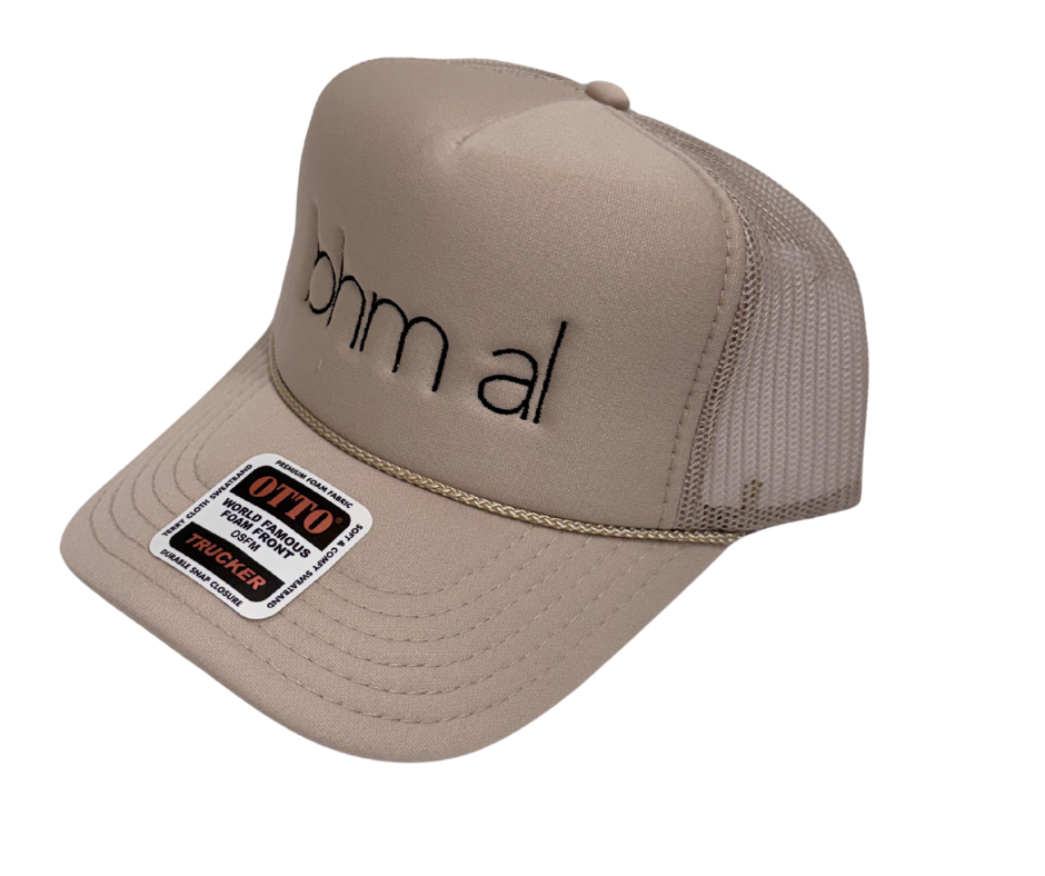 bhm al Tan Embroidered Hat