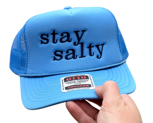 Stay Salty Embroidered Foam Hat