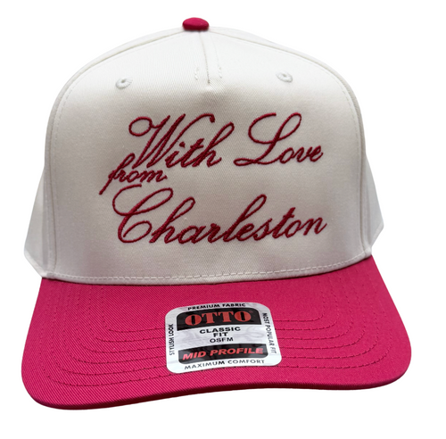 With Love Embroidered Hat - Charleston