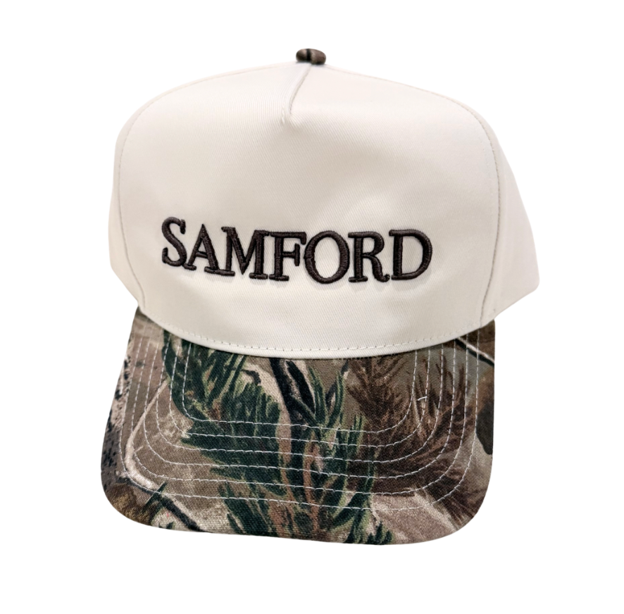 Samford Camo Embroidered Hat