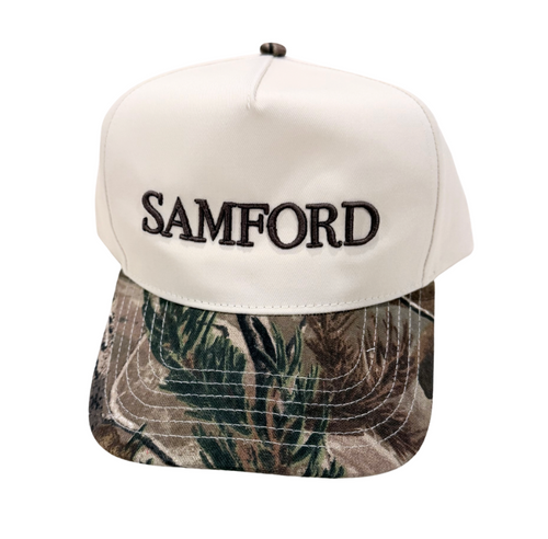 Samford Camo Embroidered Hat