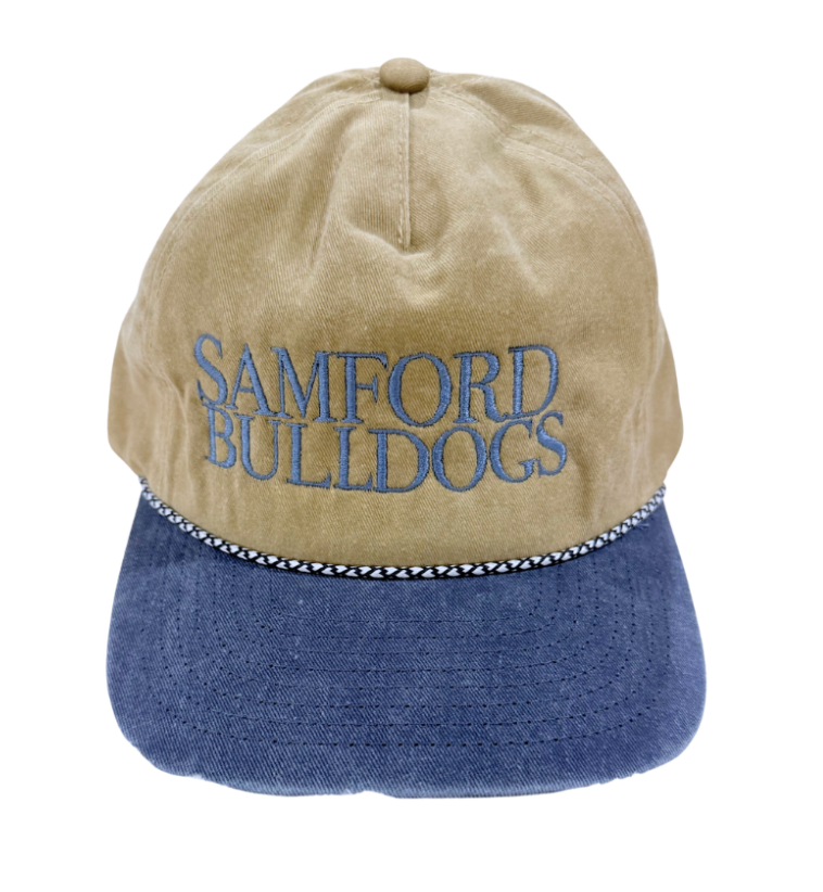 Samford Bulldogs Vintage Rope Hat