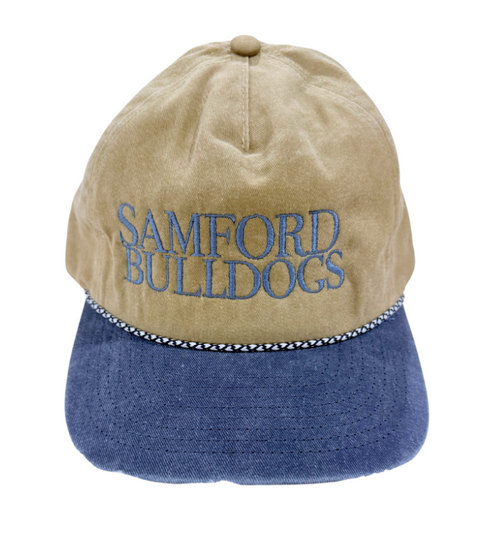 Samford Bulldogs Vintage Rope Hat