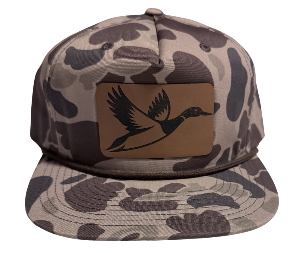 Camo Duck Patch Hat  - JC Customs + Zach Wedemyer Collaboration