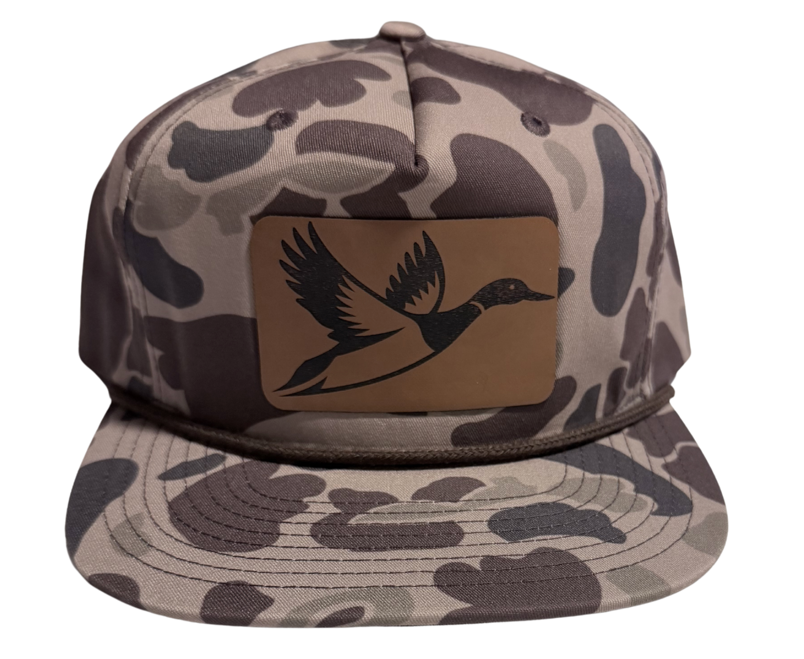 Camo Duck Patch Hat  - JC Customs + Zach Wedemyer Collaboration